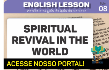 Spiritual revival in the world – Lição 8 em inglês